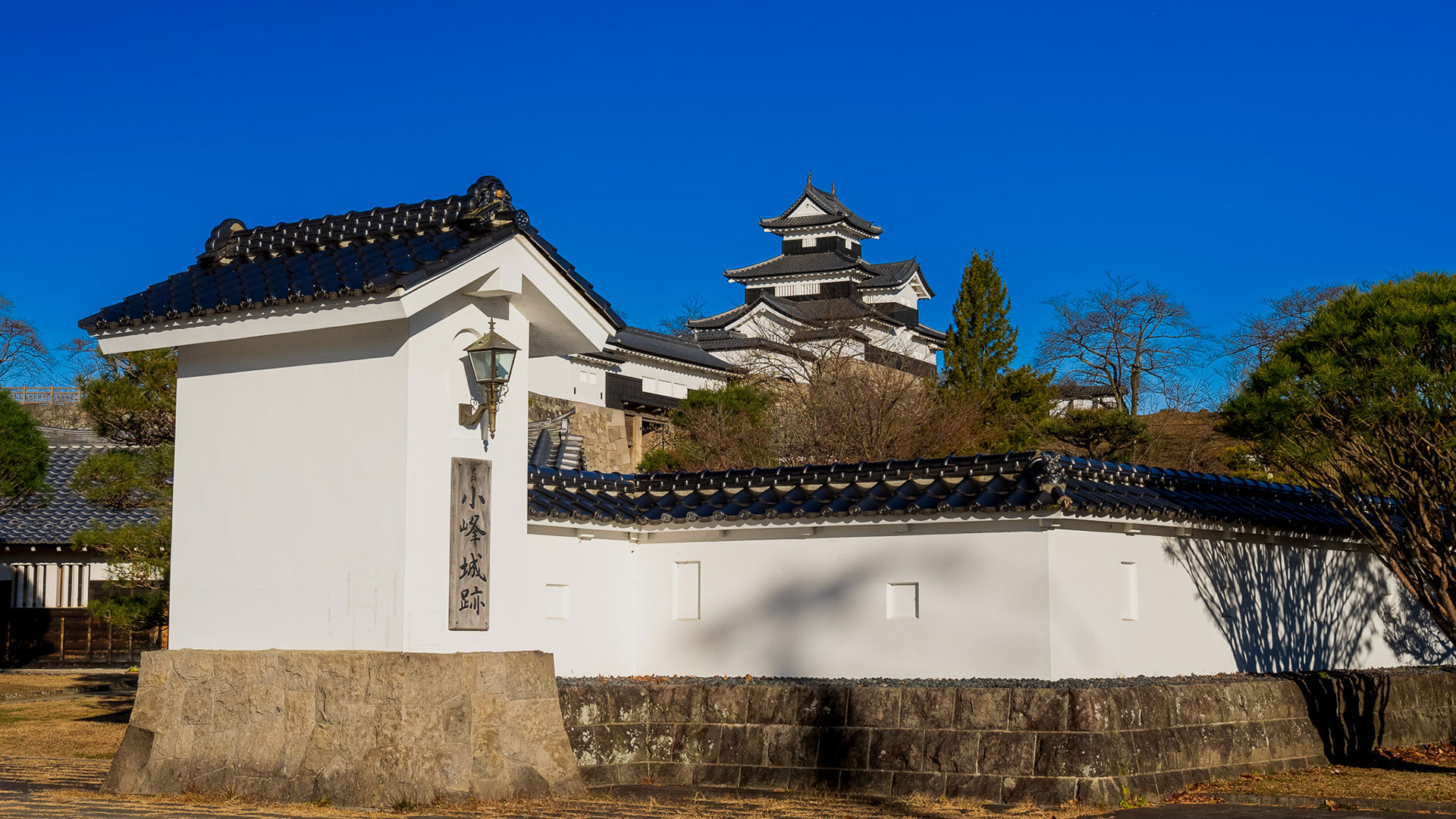 秋の白河小峰城2