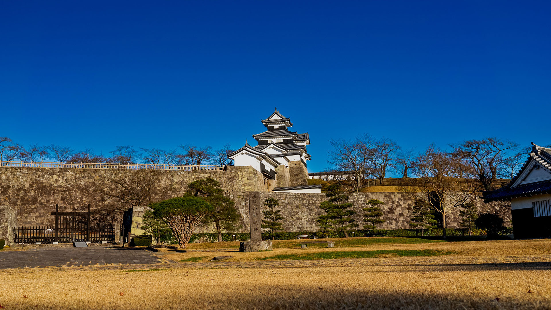 秋の白河小峰城3