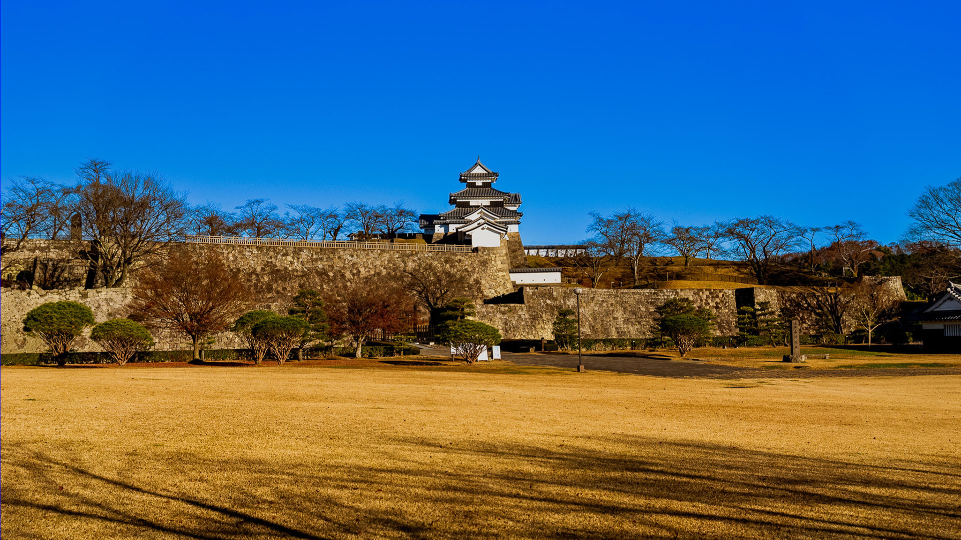 秋の白河小峰城4