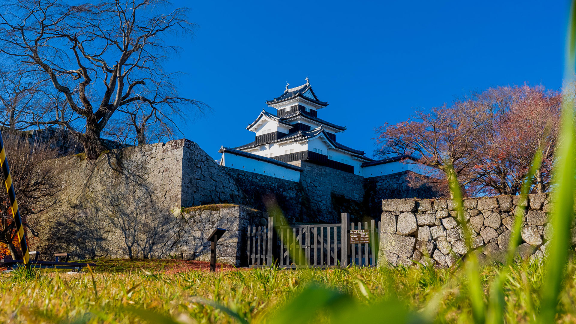 秋の白河小峰城8