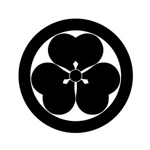 丸に片喰