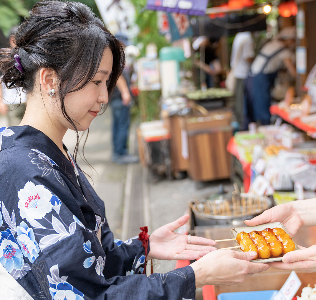 深大寺食べ歩き