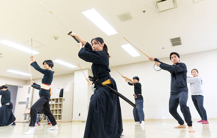 殺陣ワークショップ風景3