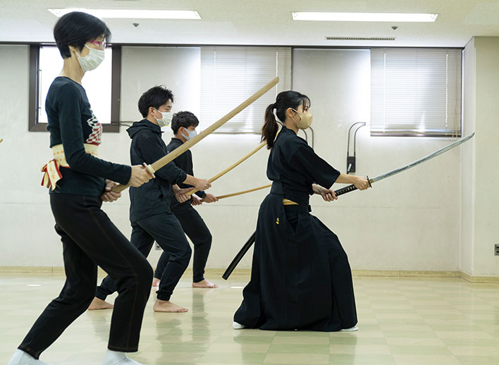 殺陣ワークショップ風景4