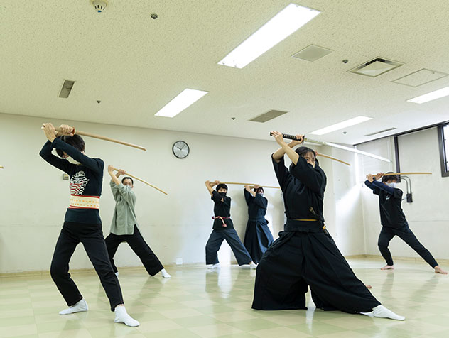 殺陣ワークショップ風景6