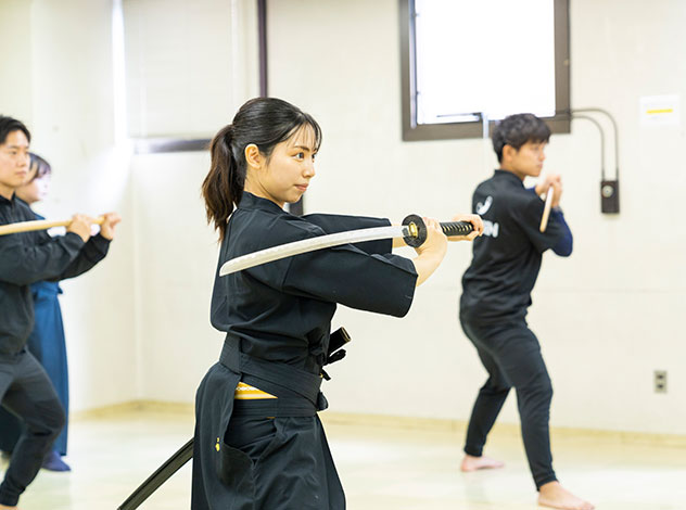 殺陣ワークショップ風景7