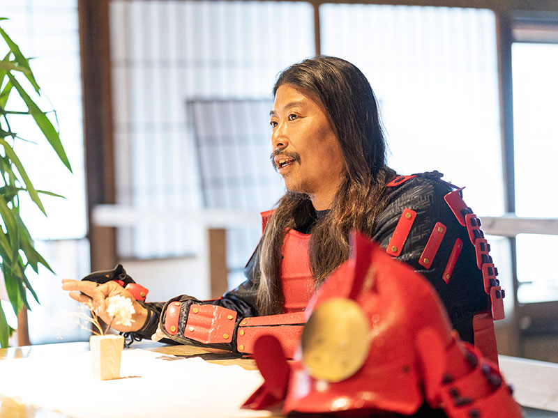 インタビュー風景1