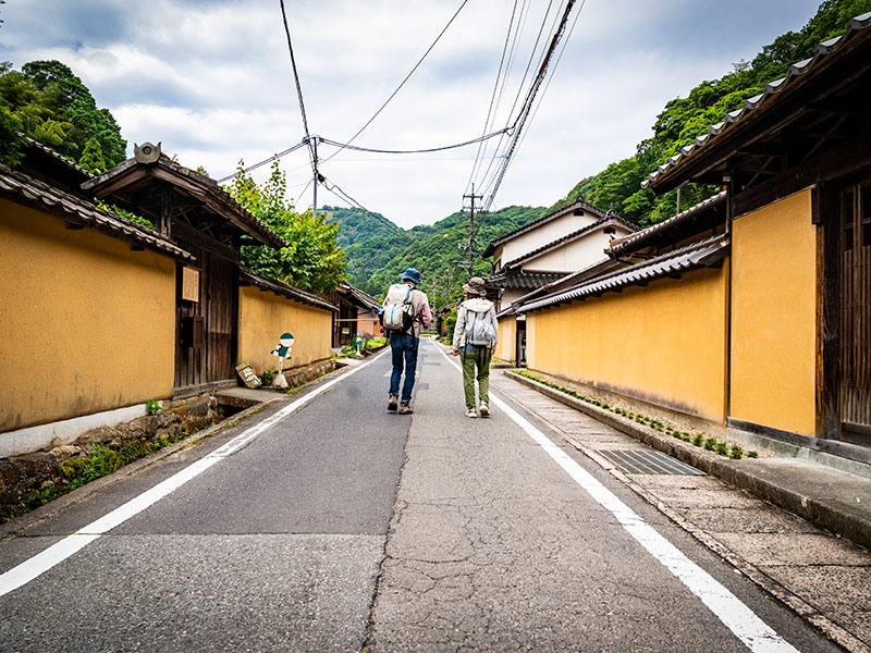 石見銀山の街並み