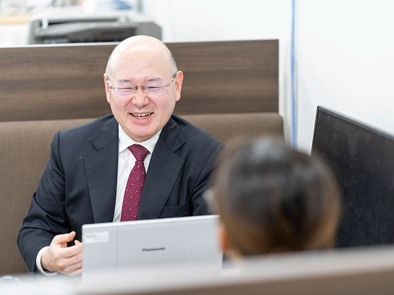 インタビュー風景1