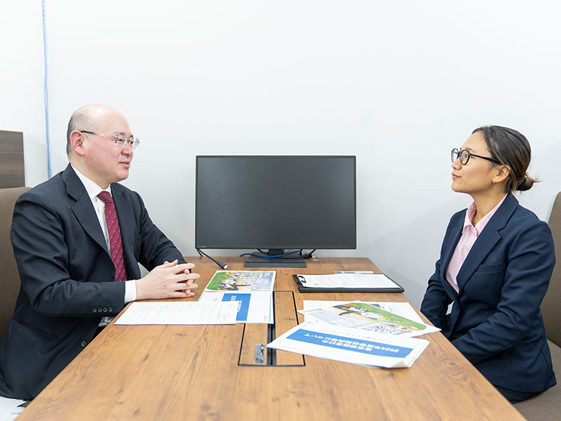 インタビュー風景2