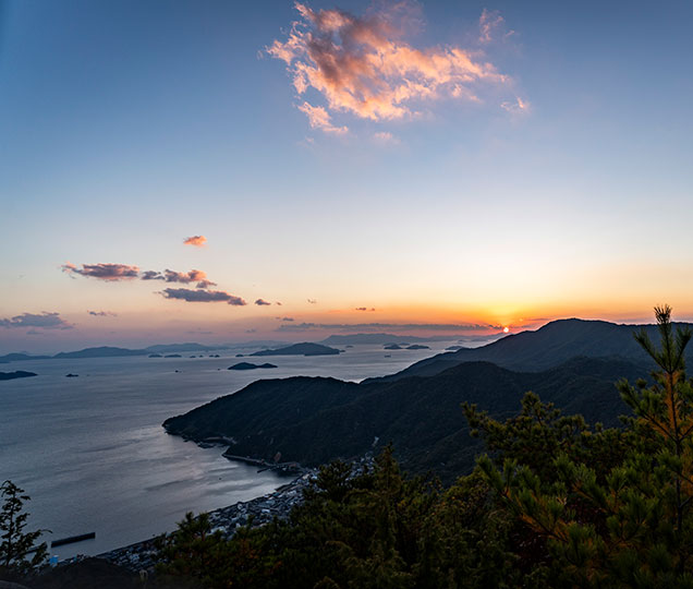 火山（ひやま）展望台
